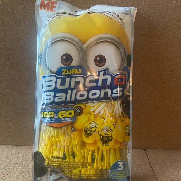 Bunch O Balloons ZURU Self-Sealing Water Bundle -
Minions (3 set) - Picture 5 of 5